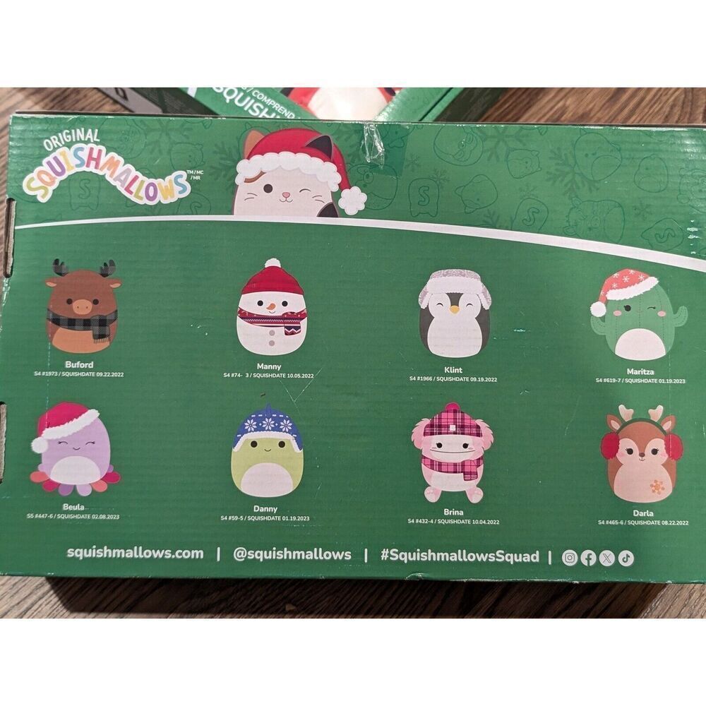 SQUISHMALLOWS Ornaments | 24 Pack | Collectible Holiday Gift NEW! 2024 Christmas - Picture 10 of 10